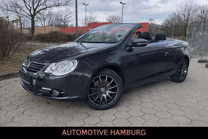 Second-hand VW Eos 160 CP (117 kW) 2009 Negru Cabrio