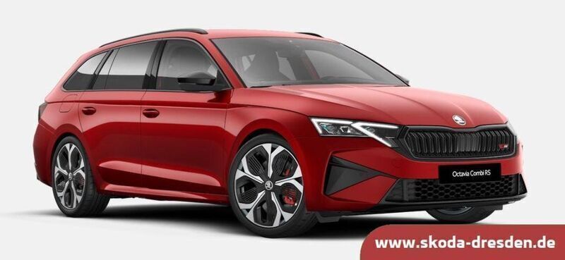 Rot Neu 2025 Skoda Octavia RS Kombi | 43.129 € (Fairer Preis) - Bild 1/4
