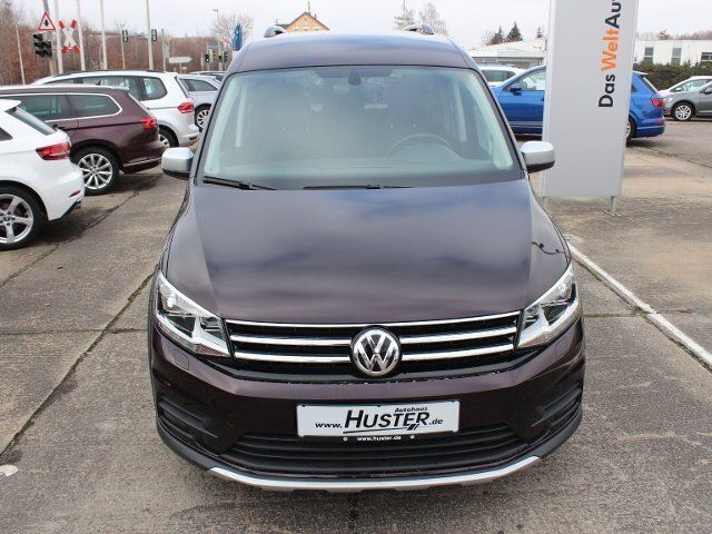 Gebraucht VW Caddy 150 PS (110 kW) 2019 Violett metallic Van / Kleinbus