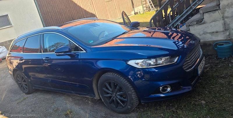 Gebraucht Ford Mondeo Titanium 150 PS (110 kW) 2016 Blau Limousine