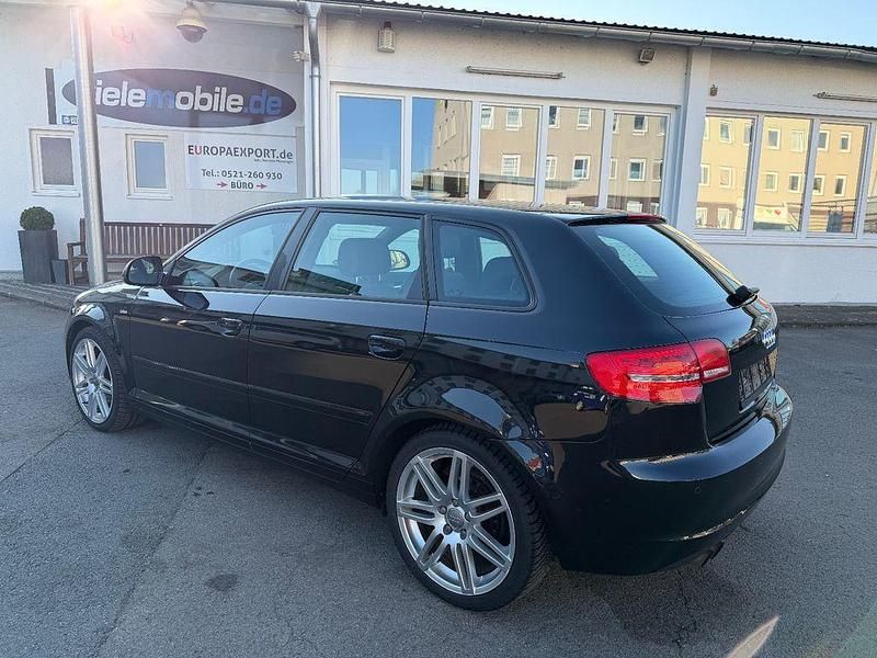 Gebraucht Audi A3 S-Line 160 PS (117 kW) 2009 Schwarz Kleinwagen