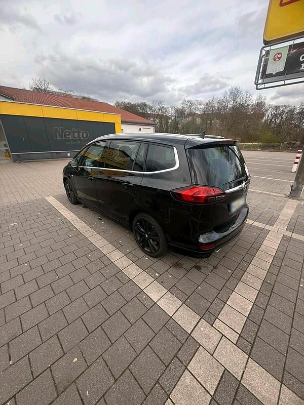 Gebraucht Opel Zafira 165 PS (121 kW) 2013 Schwarz Van / Kleinbus