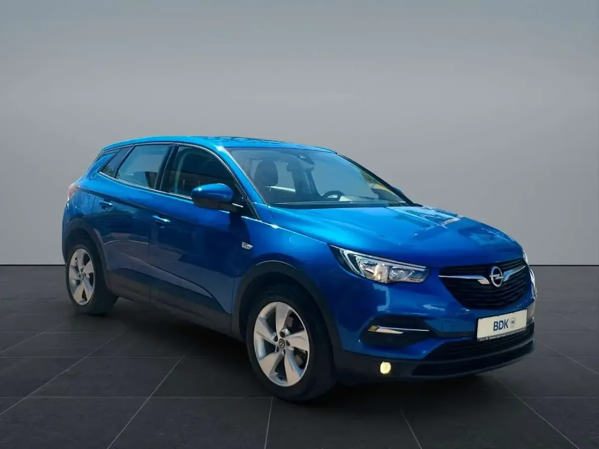 Gebraucht Opel Grandland X Edition 131 PS (96 kW) 2018 Blau SUV