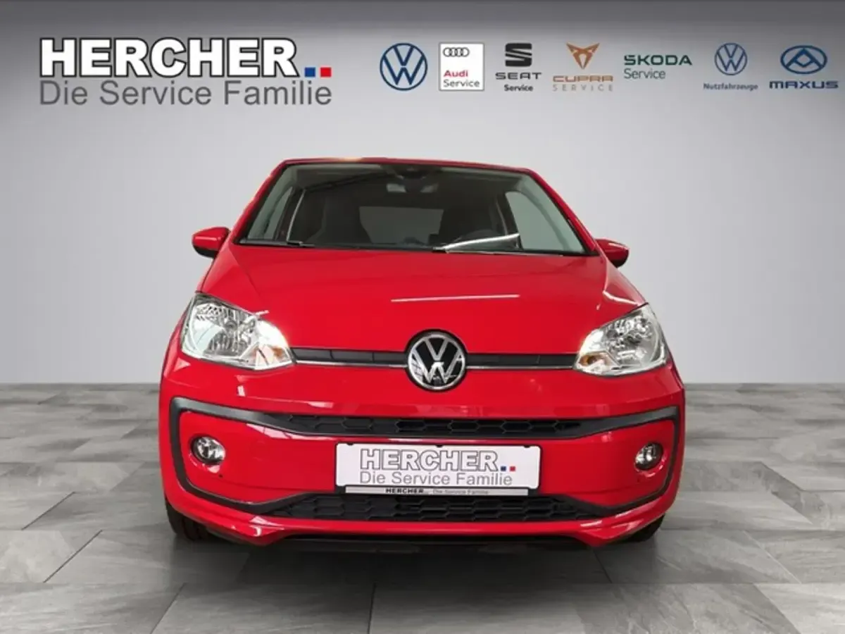 Gebraucht VW up! Active 65 PS (47 kW) 2022 Rot Kleinwagen