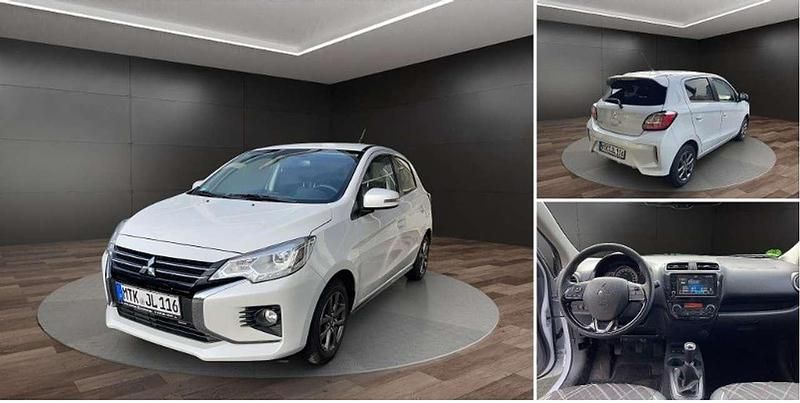 Titanweiß Gebraucht 2023 Mitsubishi Space Star Top Limousine | 17.990 € - Bild 1/4