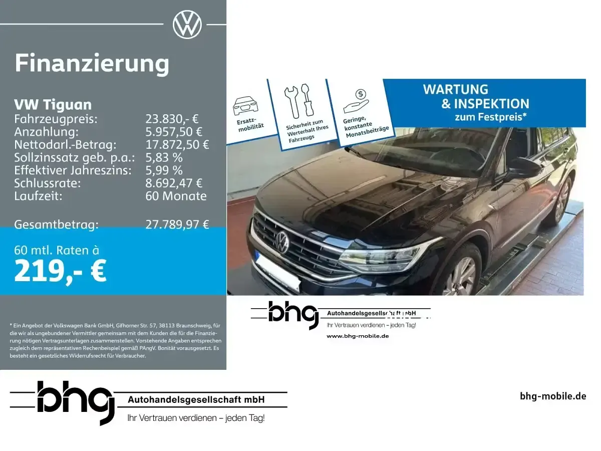 Gebraucht VW Tiguan Life 150 PS (110 kW) 2022 SUV