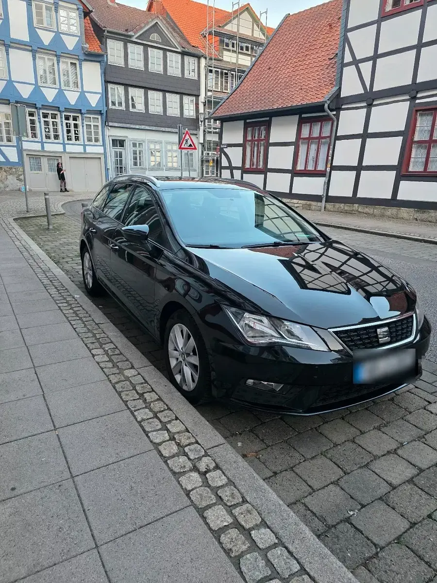 Gebraucht Seat Leon ST 116 PS (85 kW) 2017 Schwarz Kombi