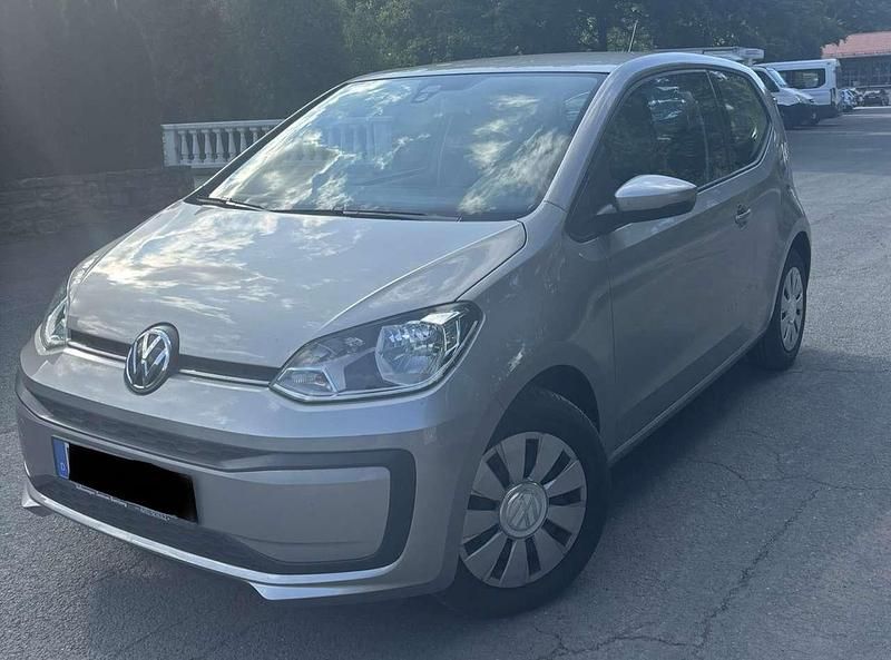 Silber Gebraucht 2019 VW up! move up! Kleinwagen | 9.300 € (Fairer Preis) - Bild 1/4