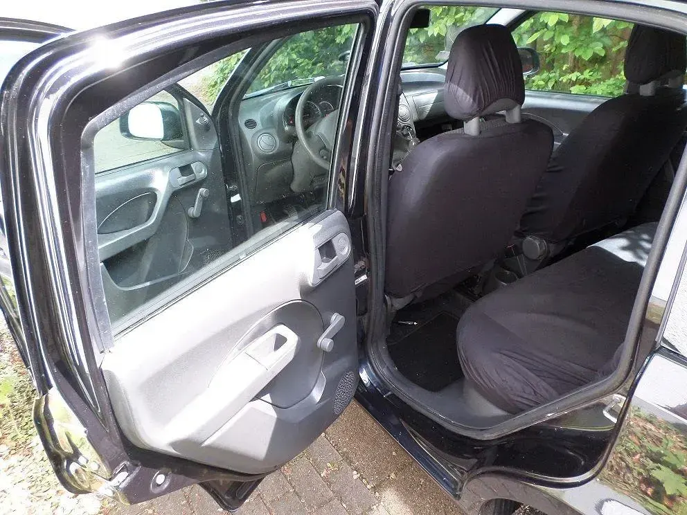 Gebraucht Fiat Panda Active 54 PS (39 kW) 2010 Schwarz Kleinwagen