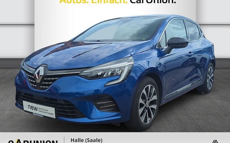 Ironblau metallic Gebraucht 2022 Renault Clio V Techno Kleinwagen | 15.895 € - Bild 1/4