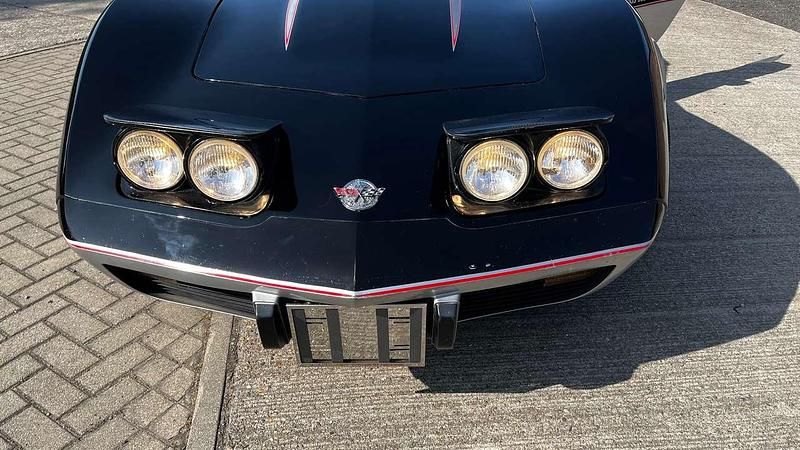 Second-hand Corvette C3 220 CP (161 kW) 1978 Negru Coupe