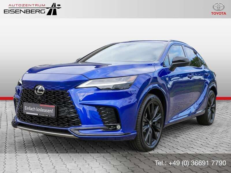 Blau Gebraucht 2023 Lexus RX500h Sport Line SUV | 69.930 € (Fairer Preis) - Bild 1/4