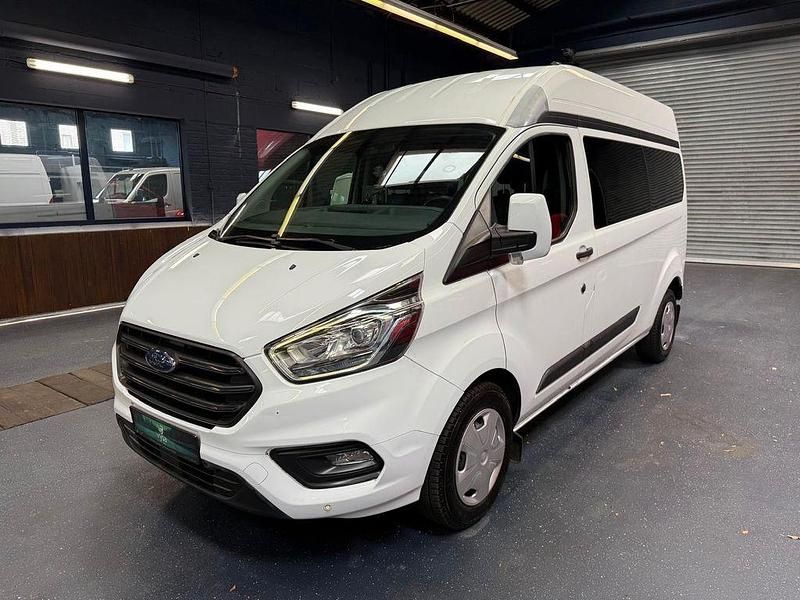 Weiß Gebraucht 2019 Ford Tourneo Custom Van / Kleinbus | 14.400 € - Bild 1/4