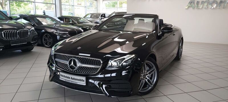 Schwarz Gebraucht 2019 Mercedes E200 AMG Cabrio | 39.980 € (Fairer Preis) - Bild 1/4