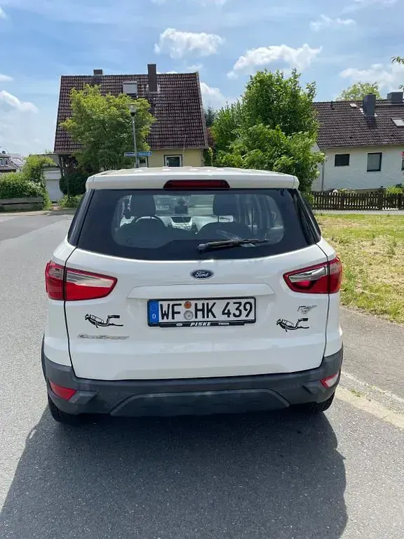 Gebraucht Ford Ecosport Titanium 111 PS (81 kW) 2017 Weiß SUV