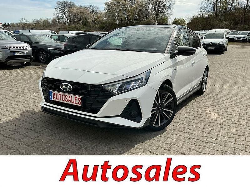 Gebraucht Hyundai i20 N Line 101 PS (74 kW) 2022 Weiß Kleinwagen