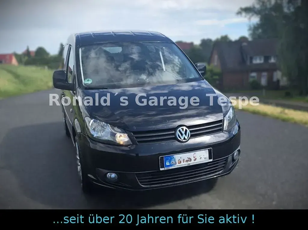 Gebraucht VW Caddy 86 PS (63 kW) 2013 Schwarz Van / Kleinbus