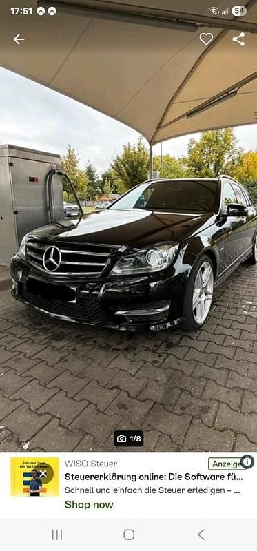 Gebraucht Mercedes C220 AMG 170 PS (125 kW) 2014 Schwarz Kombi
