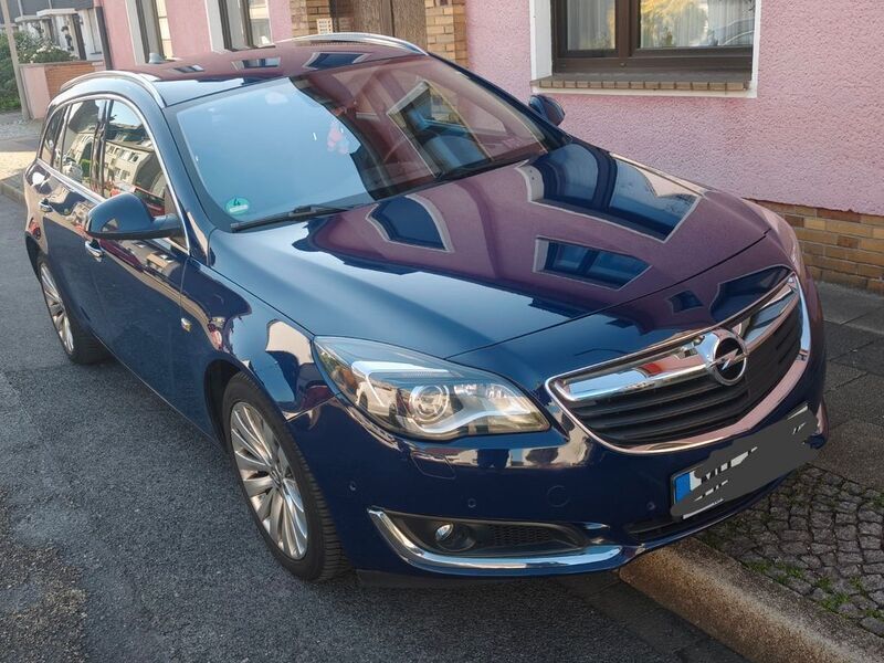 Blau Gebraucht 2016 Opel Insignia Innovation Kombi | 7.500 € (Superpreis) - Bild 1/4