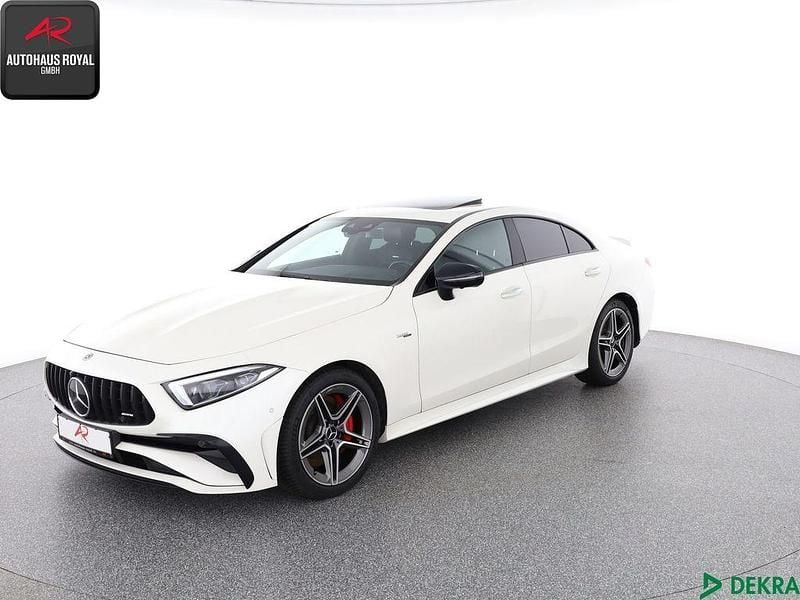 Weiß Gebraucht 2022 Mercedes CLS53 AMG AMG Coupé | 62.770 € (Superpreis) - Bild 1/4