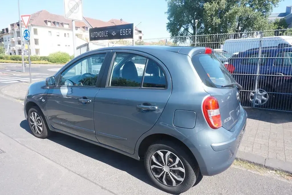 Gebraucht Nissan Micra Acenta 80 PS (58 kW) 2011 Grau Kleinwagen