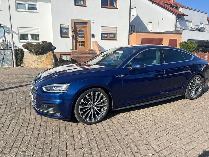 Gebraucht Audi A5 S-Line 190 PS (139 kW) 2017 Blau Coupé