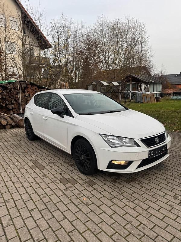 Usata Seat Leon 116 CV (85 kW) 2017 Bianco Berlina
