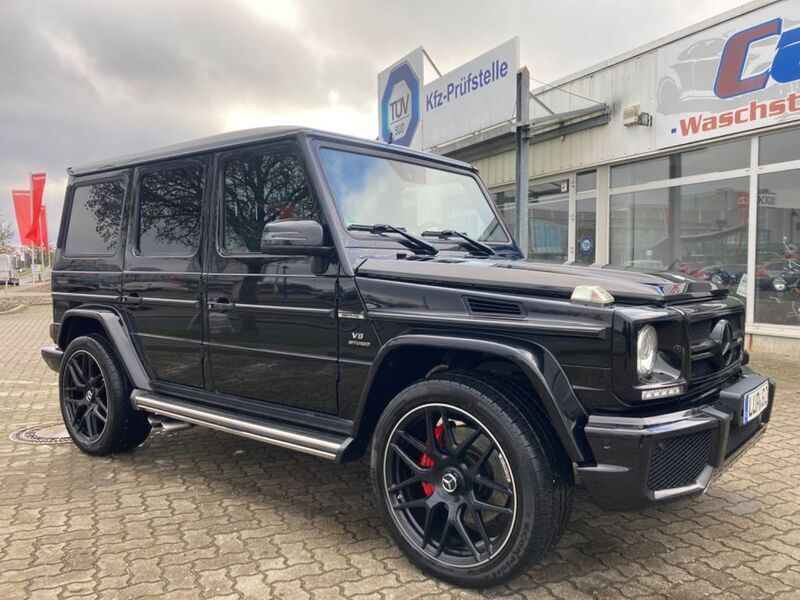 Obsidianschwarz metallic Gebraucht 2016 Mercedes G63 AMG AMG SUV | 94.900 € - Bild 1/4