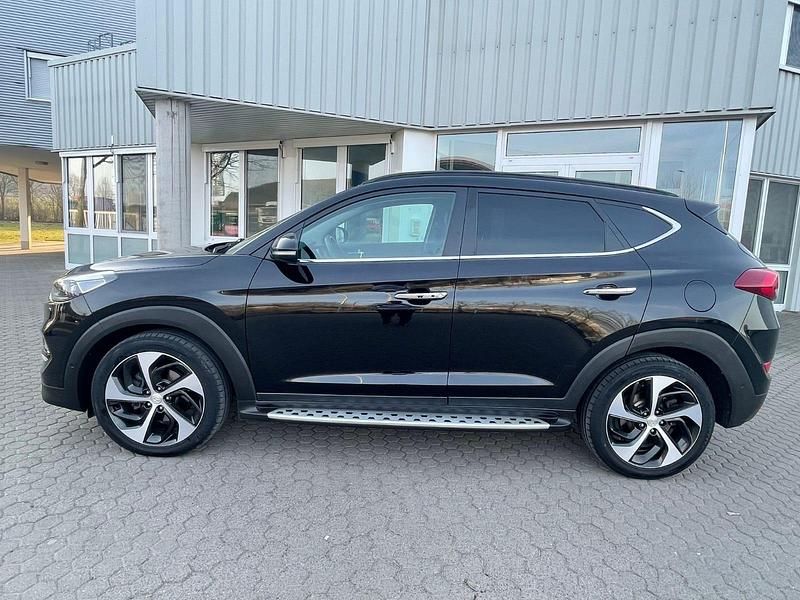 Schwarz Gebraucht 2018 Hyundai Tucson Premium SUV | 14.990 € (Guter Preis) - Bild 1/4