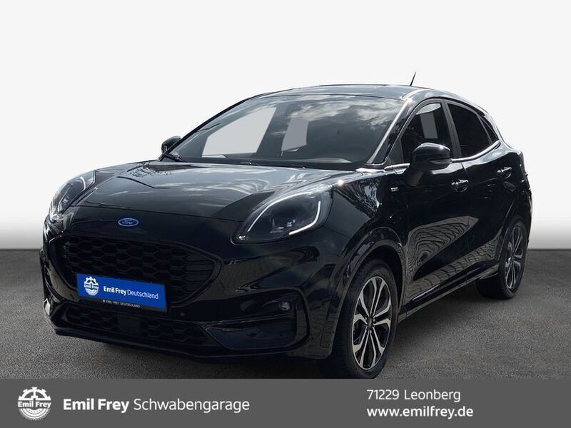 Agate black metallic Gebraucht 2023 Ford Puma ST-Line SUV | 23.400 € (Fairer Preis) - Bild 1/4