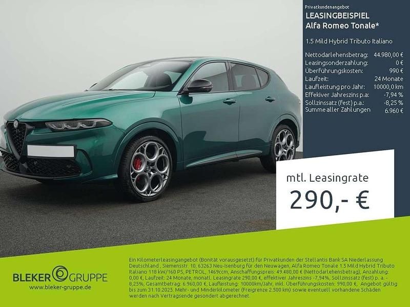 Verde montreal, spez Gebraucht 2024 Alfa Romeo Tonale SUV | 44.980 € - Bild 1/2