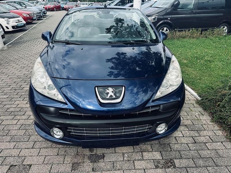 Blau Gebraucht 2009 Peugeot 207 CC Sport Cabrio | 1.990 € (Superpreis) - Bild 1/4