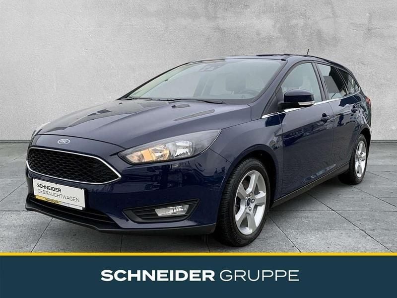 Blau Gebraucht 2018 Ford Focus Cool & Connect Kombi | 11.890 € (Superpreis) - Bild 1/4