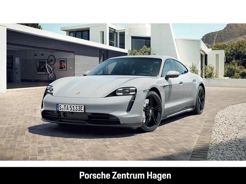 Weiß Gebraucht 2022 Porsche Taycan Limousine | 61.900 € (Superpreis) - Bild 1/4