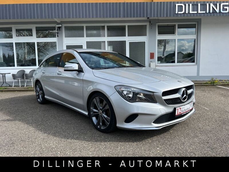 Silber Gebraucht 2018 Mercedes CLA200 Shooting Brake Kombi | 16.390 € (Guter Preis) - Bild 1/4