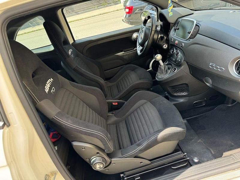 Gebraucht Abarth 595 Turismo 200 PS (147 kW) 2016 Weiß Kleinwagen