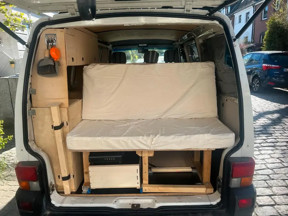 Usata VW T4 88 CV (64 kW) 2003 Bianco Furgone