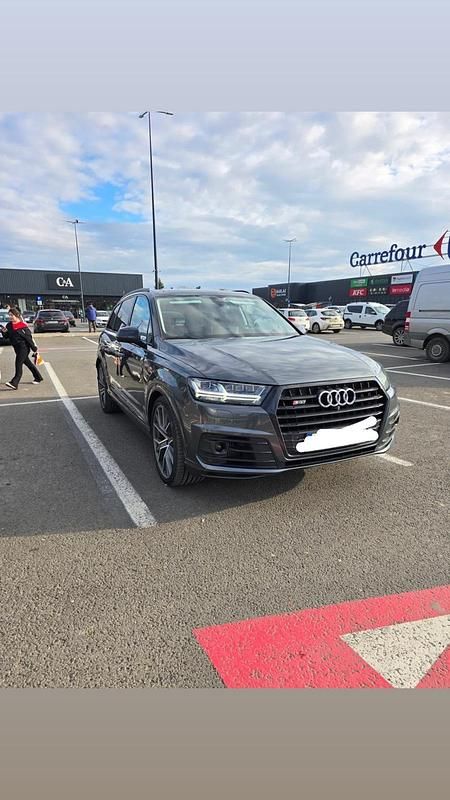 Grau Gebraucht 2017 Audi SQ7 SUV | 41.700 € (Superpreis) - Bild 1/4