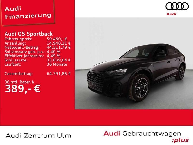 Gebraucht Audi Q5 S-Line 286 PS (210 kW) 2025 Mythosschwarz metallic SUV