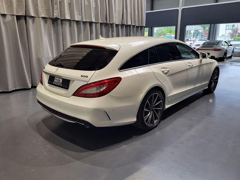Gebraucht Mercedes CLS500 Shooting Brake AMG 408 PS (300 kW) 2014 Diamantweiß Kombi