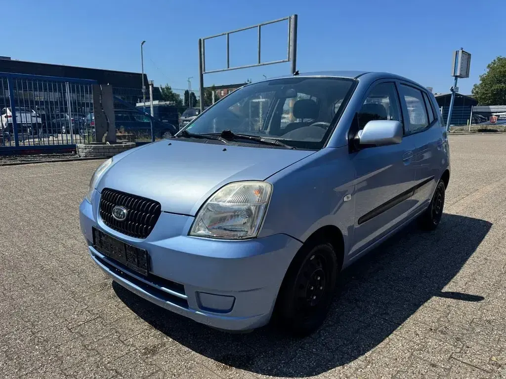 Gebraucht Kia Picanto LX 65 PS (47 kW) 2007 Blau Kleinwagen