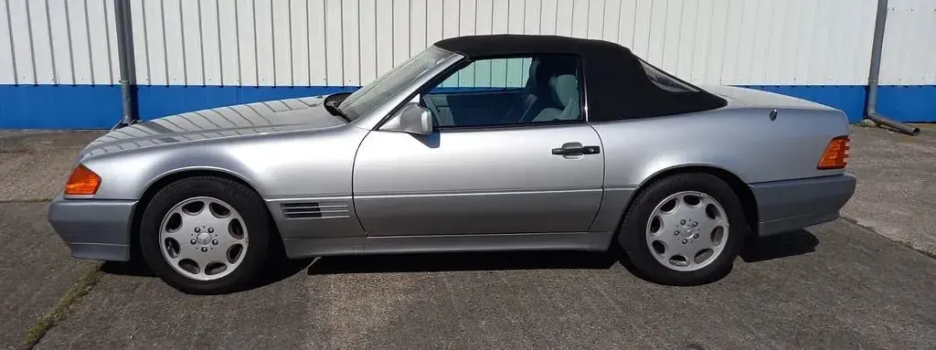 Gebraucht Mercedes SL500 320 PS (235 kW) 1993 Silber Cabrio
