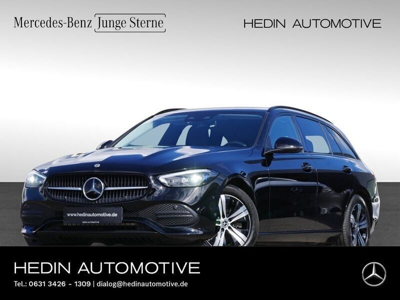 Schwarz Gebraucht 2022 Mercedes C220 Avantgarde Kombi | 30.900 € (Fairer Preis) - Bild 1/4