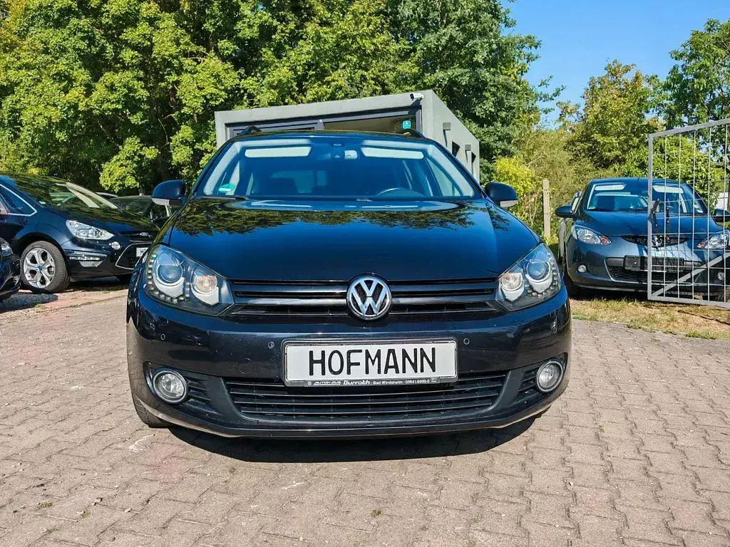 Gebraucht VW Golf VI Match 140 PS (102 kW) 2013 Schwarz Kombi