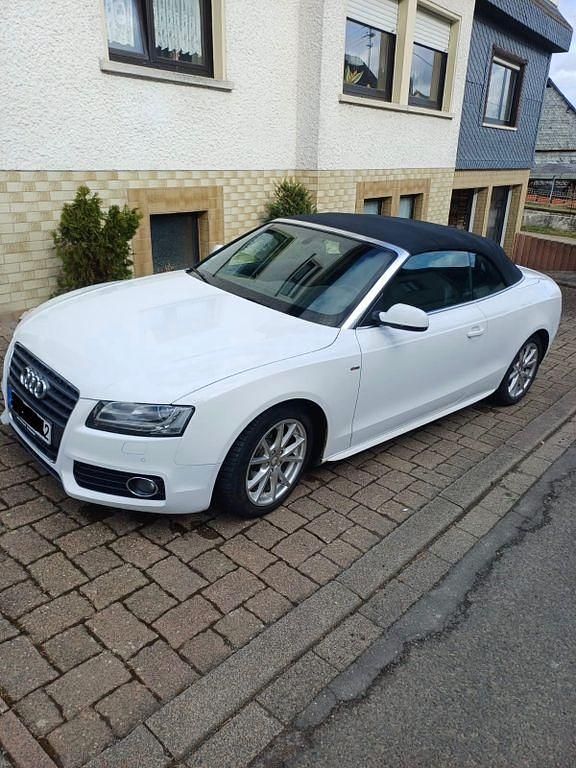 Gebraucht Audi A5 Cabriolet S-Line 170 PS (125 kW) 2011 Weiß Cabrio