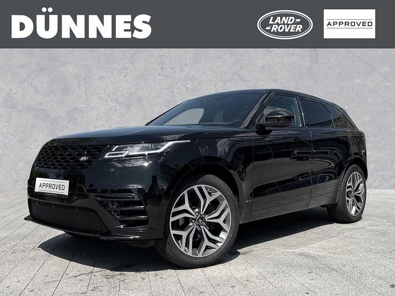 Schwarz (narvikblack) Gebraucht 2019 Land Rover Range Rover Velar R-Dynamic SUV | 41.640 € - Bild 1/4