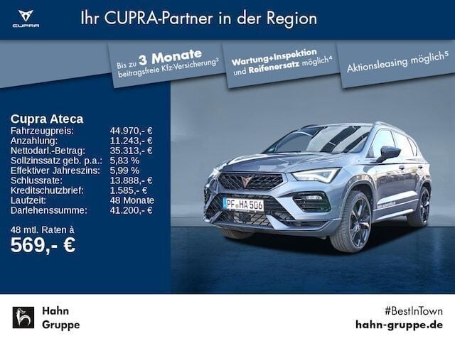 Andere farbe Gebraucht 2023 Cupra Ateca SUV | 44.970 € - Bild 1/4