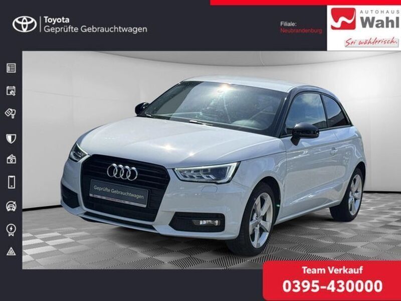 Weiss Gebraucht 2017 Audi A1 Basis Kleinwagen | 13.549 € (Teuer) - Bild 1/4