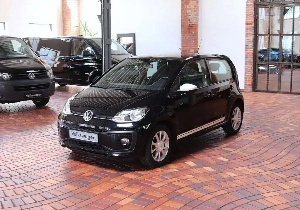 Gebraucht VW up! CLUB 60 PS (44 kW) 2016 Schwarz Kleinwagen