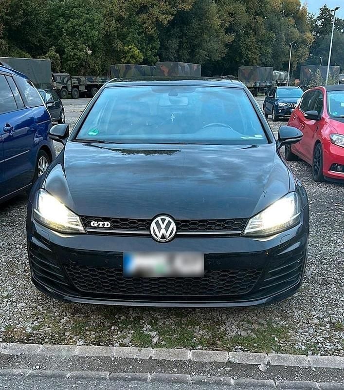 Gebraucht VW Golf GTD 184 PS (135 kW) 2016 Schwarz Coupé